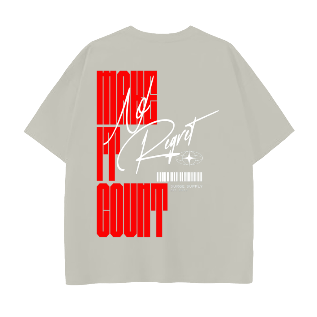 Drop Shoulder Cotton T-Shirt