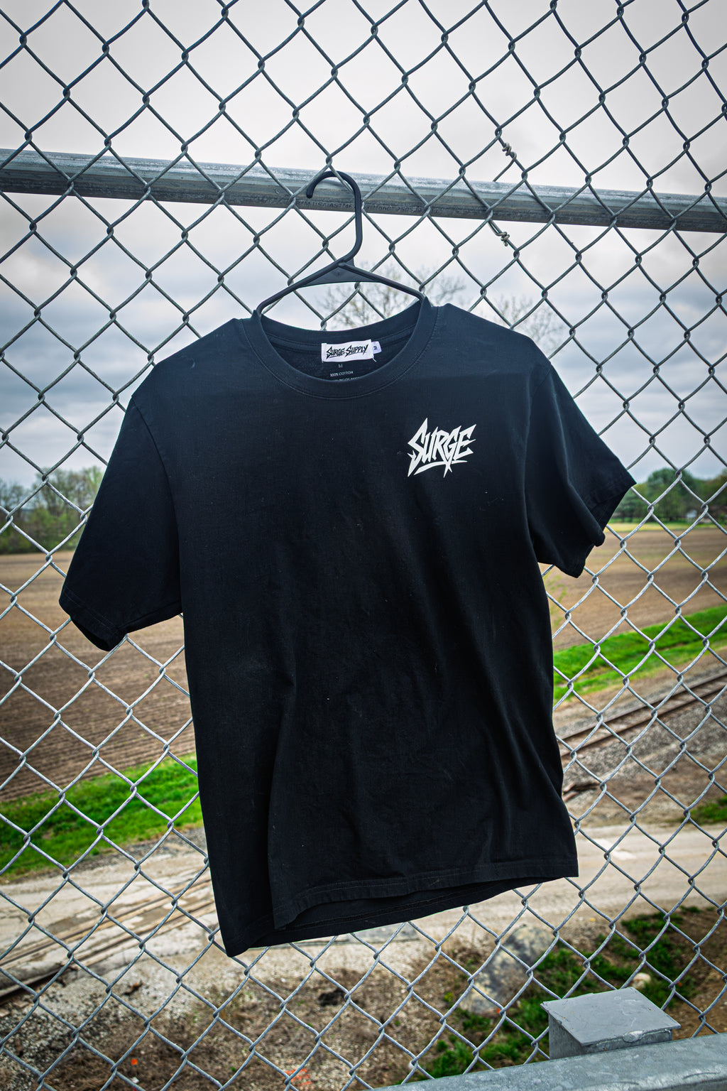 Surge Signature Tee (Black)