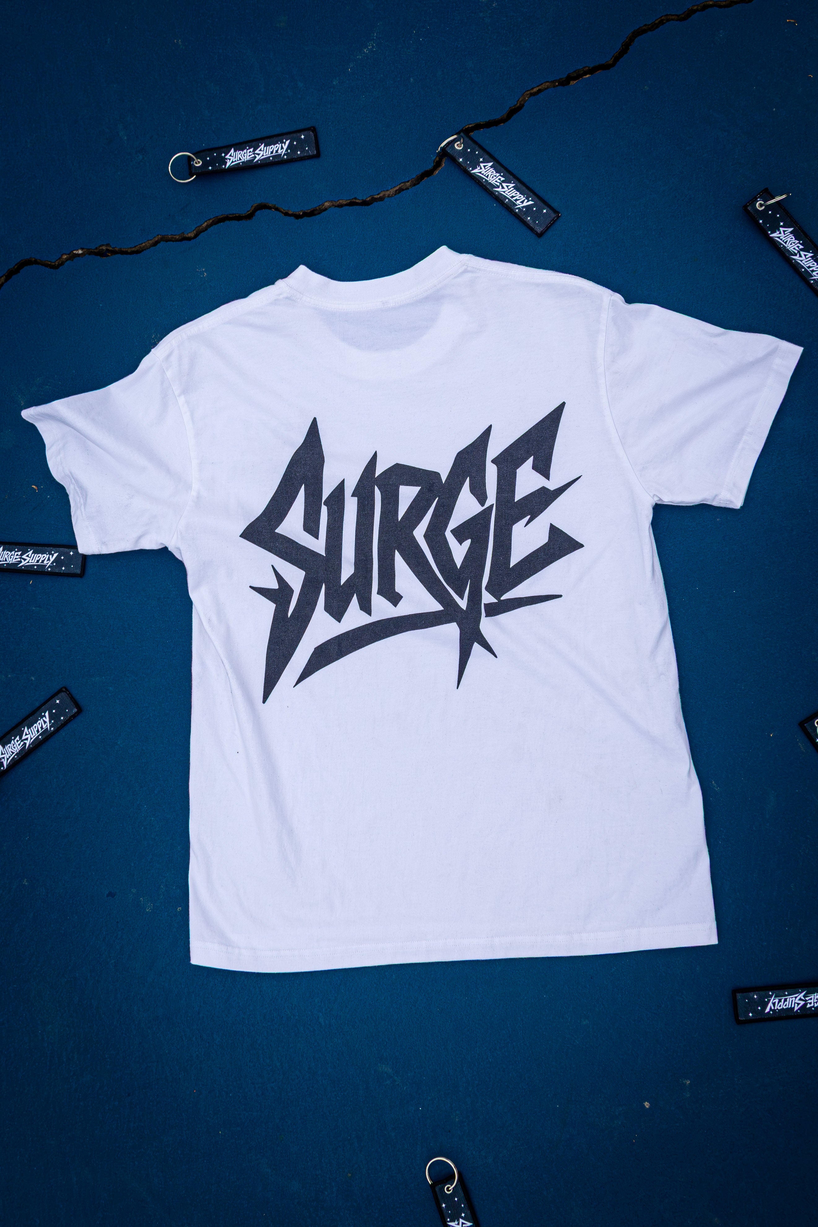 Surge Signature Tee (White)